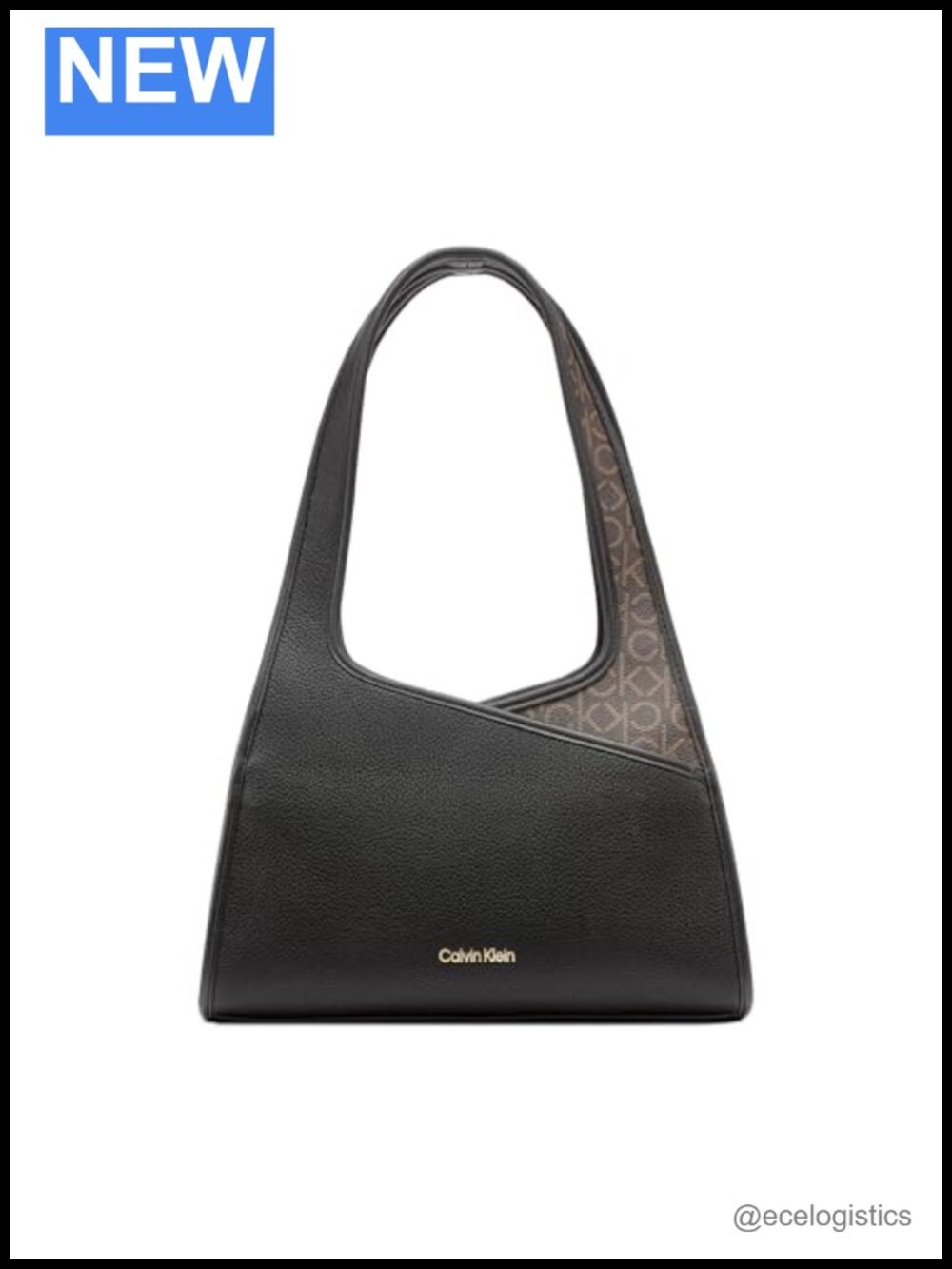 Vegan Leather Triple Compartment Satchel Handbag with Top Handle